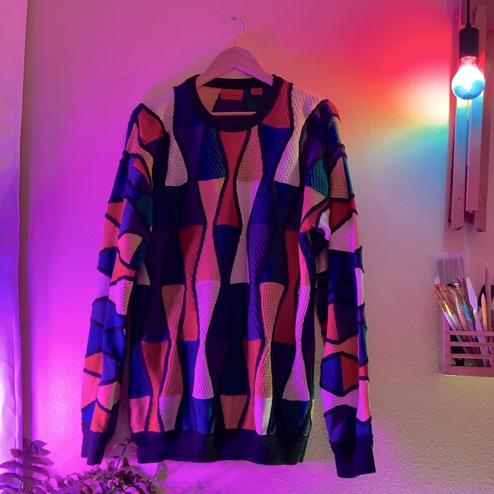 Multicolor Vintage Sweater